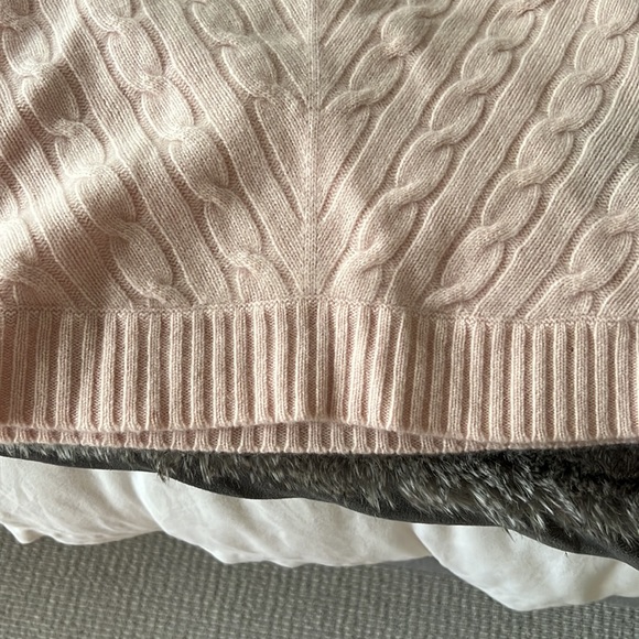 Ralph Lauren Black Label Halter Cashmere Top Small Pink - Picture 5 of 7